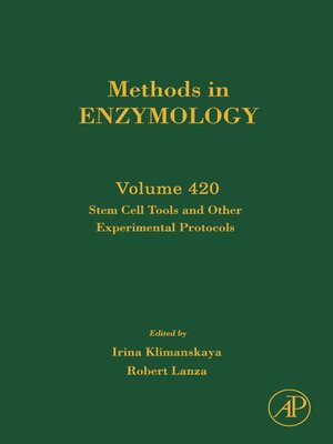 cover image of Stem Cell Tools and Other Experimental Protocols